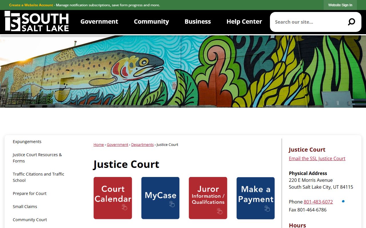 Salt Lake City Justice Court serving as regional resource for Sandy civil court records