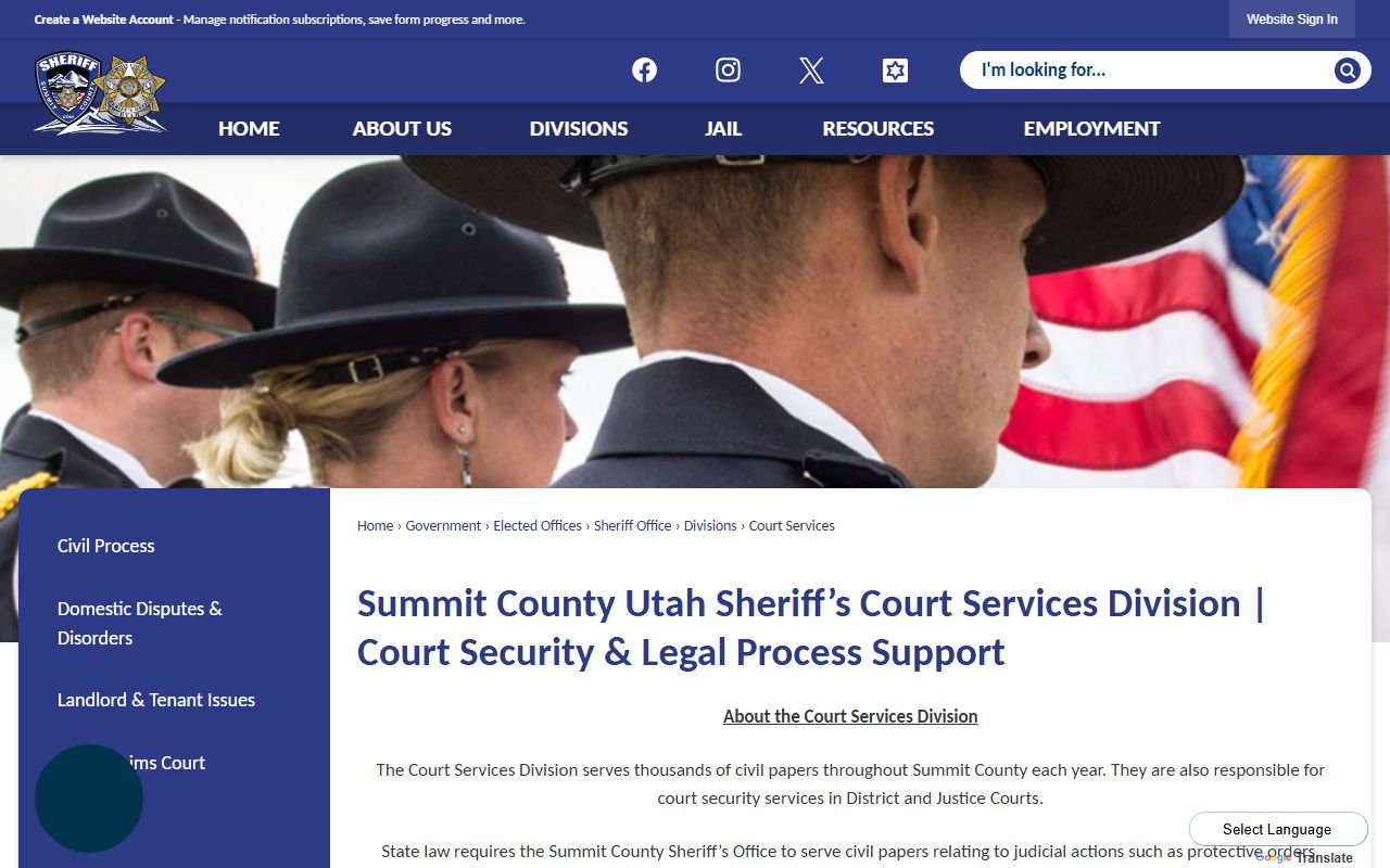 Grand County Justice Court civil court records access