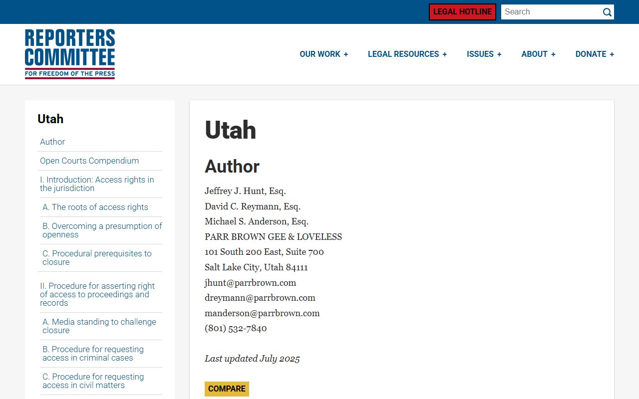 Utah Code of Judicial Administration Rule 4-202 court records access